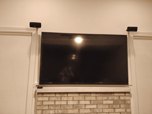 Speaker and TV Installation