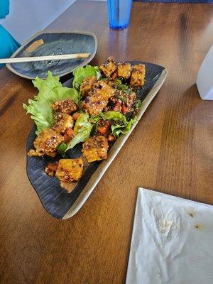 Fried tofu