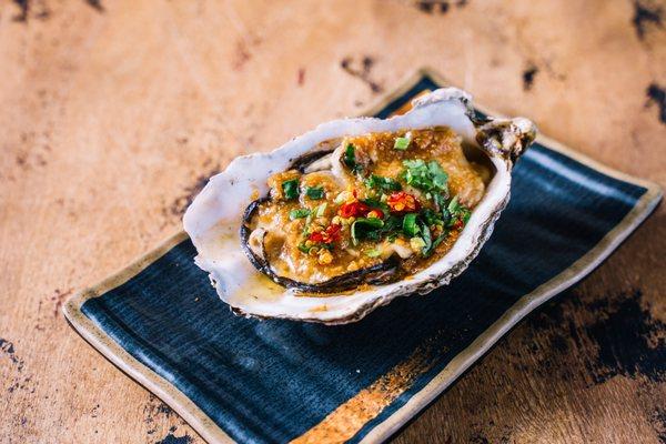 grilled oyster