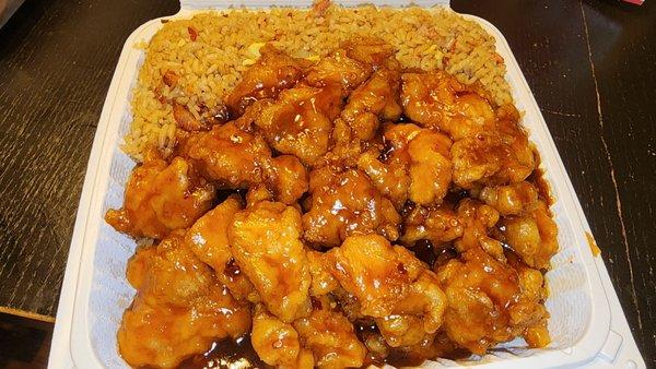 Boat load of General Tso's chicken