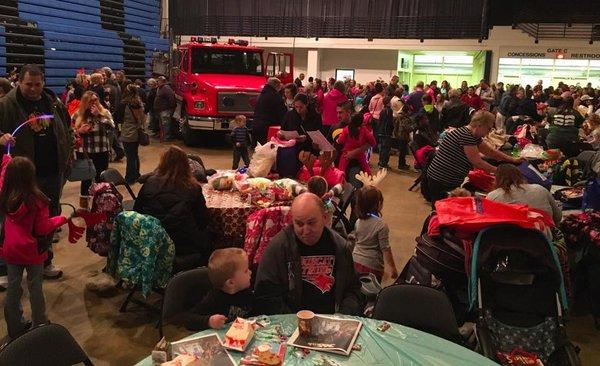 Toys for Tots Holiday Event held at the Five Flags Arena in December, 2015!