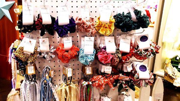 Need hair scrunchies or hair bows.. we have several great merchants that make and design these!