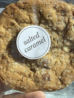 salted caramel cookie