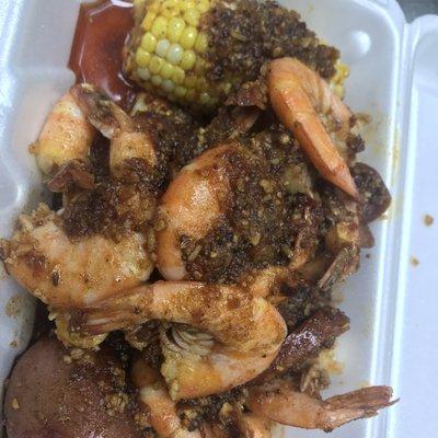 Boiled shrimp