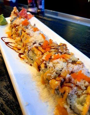 House Fujiyama Roll, $14