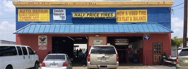 Half Price Tires Inspection Mufflers & Alignment