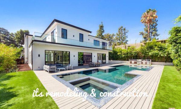 New Construction Modern Masterpiece- 5,500 Square Feet in Sherman Oaks, CA. Designed, Planned and Build by ITS Remodeling & Construction.