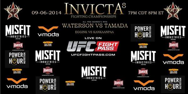 We sponsored Invicta 8! This was tons of fun!