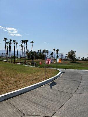 It's HOT but Beautiful & Peqceful ~~ golf course grass & greens unkept in Summertime