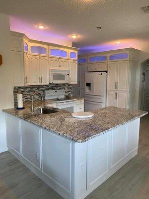 Granite countertops