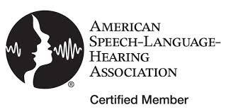 Certified Member of the American Speech-Language-Hearing Association