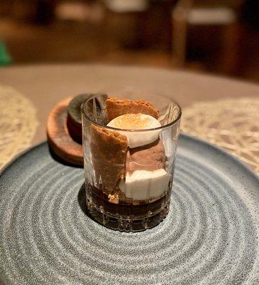 S'mores dessert was amazing!