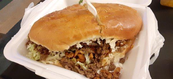 Tortas are Just Crazy HUGE and DELICIOUS