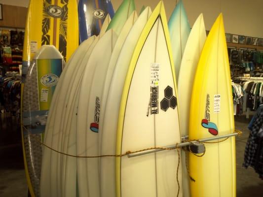 Surfboards from $300 to $400 only, including Al Merrick boards!