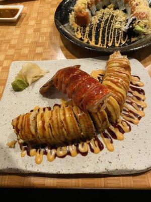 Jumbo deluxe lobster tempura