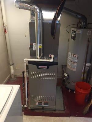 Lennox high-efficiency gas furnace with Central air-conditioning