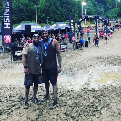 8.8 Miles 24 Obstacles threw dirt and mud, and I enjoyed ever moment.