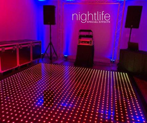 LED Dance Floor Rental