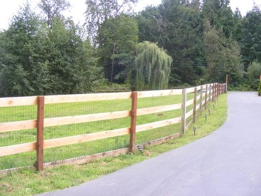 Front Dog Kennel Entrance and Large Dog Play Yard