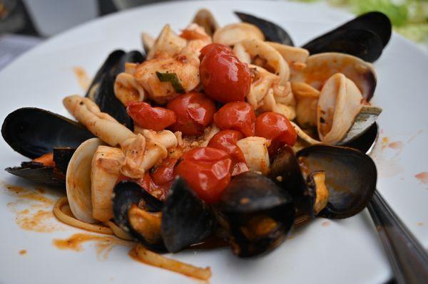 Seafood pasta Misto di Pesce