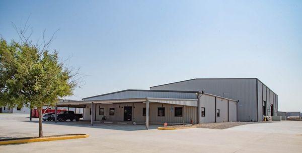 The FARM, LLC features commercial offices, a warehouse to store supplies, and a sorting facility...