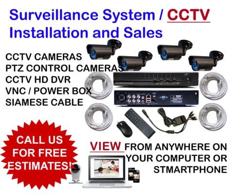 CCTV Systems Installation and Sale.