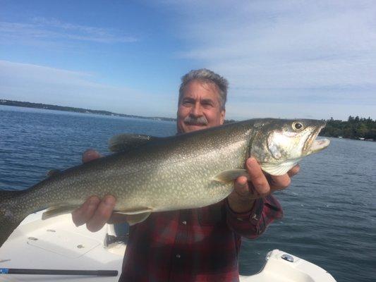 laker on fingerlakes trip skaneateles lake