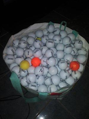 400 + golf balls please pick them up from me. ASAP.