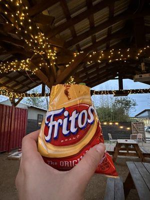 Vegan Frito pie!