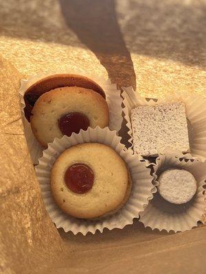 Strawberry Walnut Cookies, Apricot Walnut & European Apricot Cookies