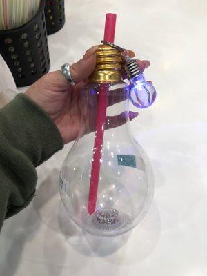 Lightbulb with keychain!