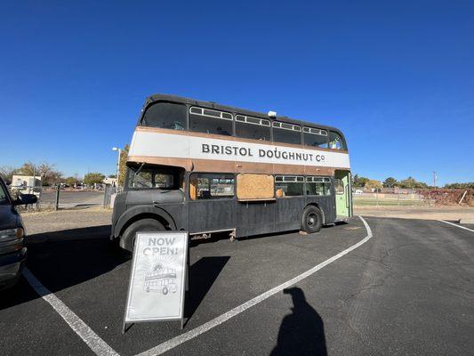 The signature double-decker bus