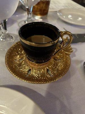 Greek coffee.