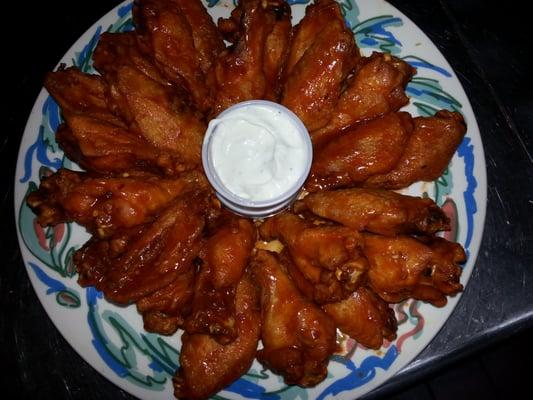 35 wings Asian sauce