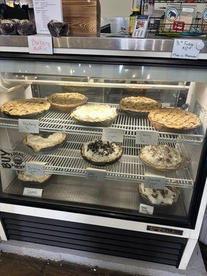 Delicious homemade pies