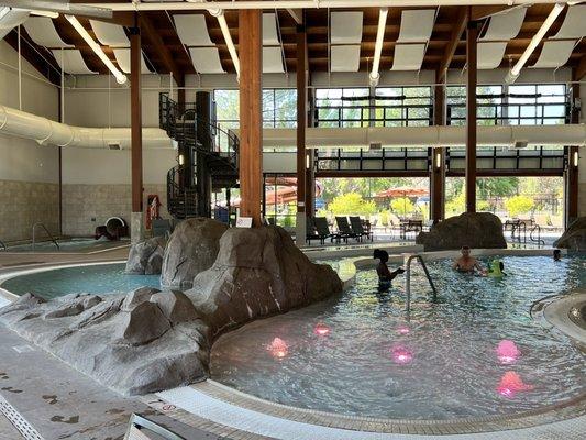 Indoor pool and lazy river