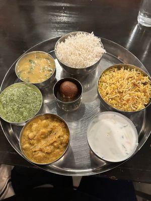 Taz Special Veg Thali