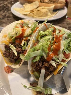 Beef tacos