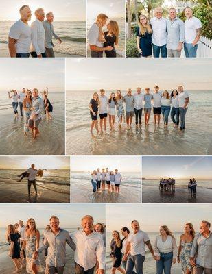 Naples Pier Extended Family Session