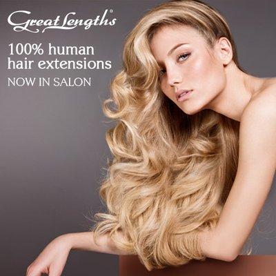 Great lengths ad. Gorgeous tone and seamless Keratin bonds