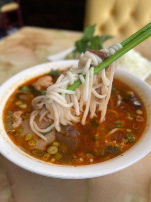 P15. Spicy Hue Style Noodle Soup/ Bun Bo Hue - IG: @nelson_eats