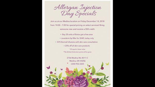 Allergan Special Dec 14th