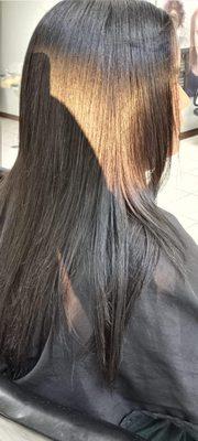 Results on 4b hair texture