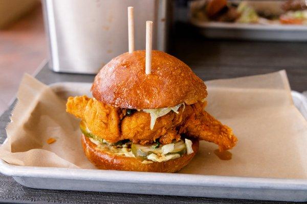 fried chicken sandwich