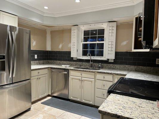 Kitchen prior to demolition