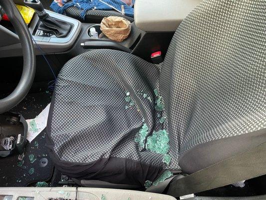 Broken into car