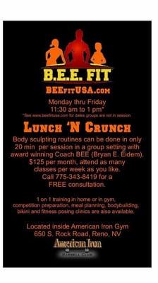 Come BEE Fit with us!