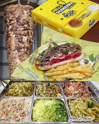 Beef Shawarma Baguette