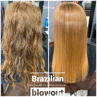 Brazilian blowout.