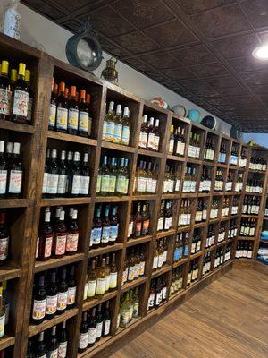 Over 90+ choices of wine and hard cider in stock